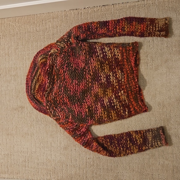 Benetton Multi Color Wool Sweater/ Jumper, XSmall - Picture 4 of 4